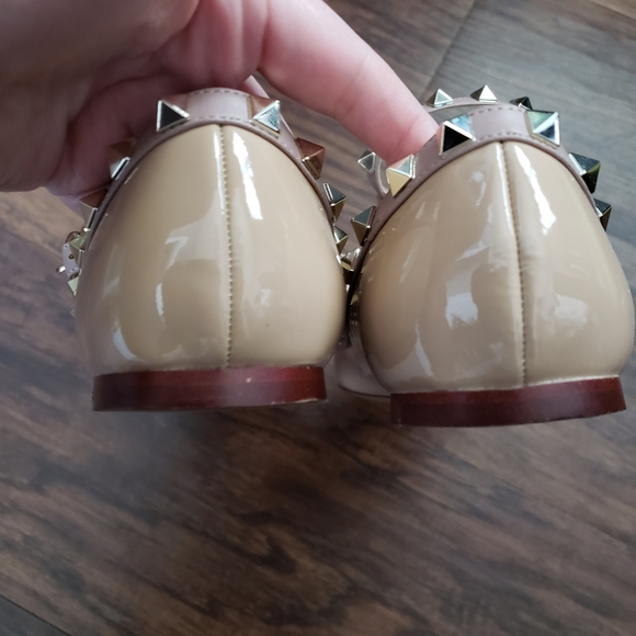 Kaitlyn Pan Rockstud Caged Flats - Picture 5 of 6